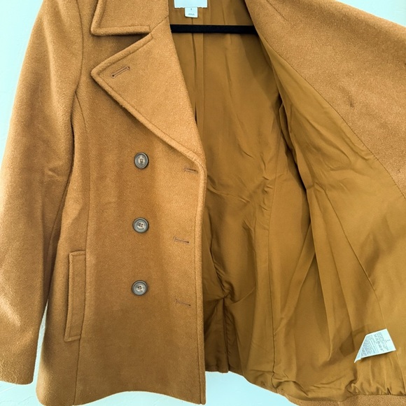 ☀️ Classic Old Navy Camel Peacoat | Size S - Picture 10 of 10